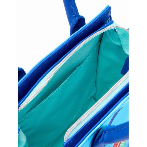 NEW Loungefly The Little Mermaid Trio Sea Princess Ariel Mini Satchel Crossbody - Picture 4 of 4